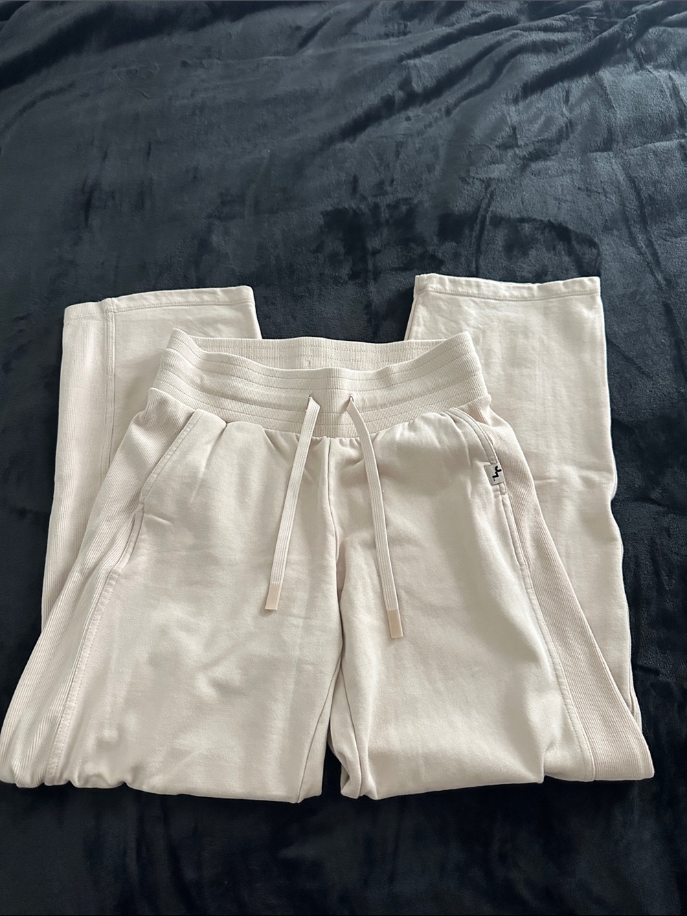 JoyLab Cream Drawstring Sweatpants